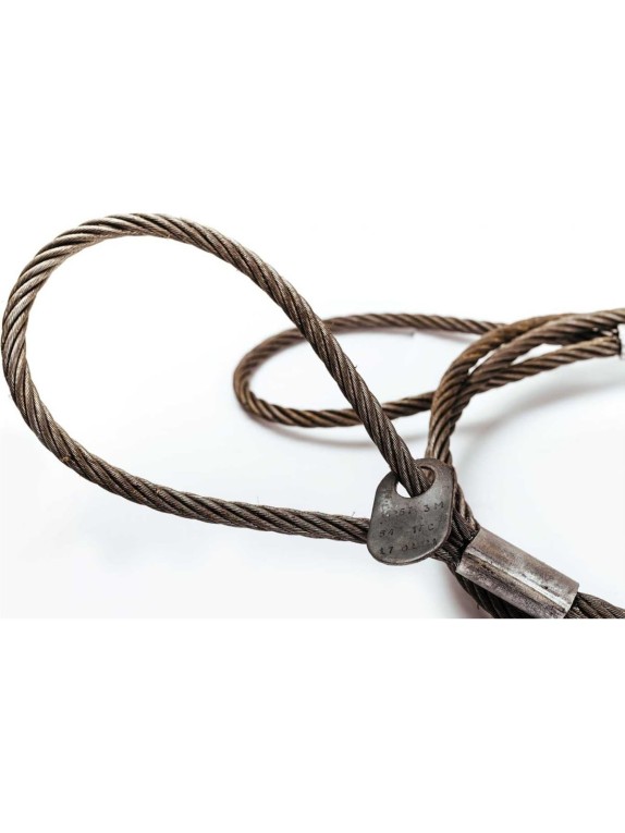 Канатный петлевой строп ТамбовТехСнаб СКП 1 т, 2 м, заплетка 7930124360410