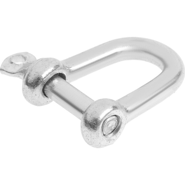 Такелажная скоба ТУНДРА тип прямой, 6 мм, цинк, 100 шт. 9926453