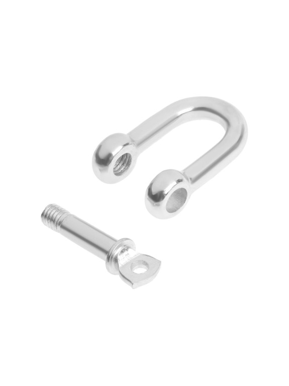 Такелажная скоба ТУНДРА тип прямой, 5 мм, цинк, 100 шт. 9926452