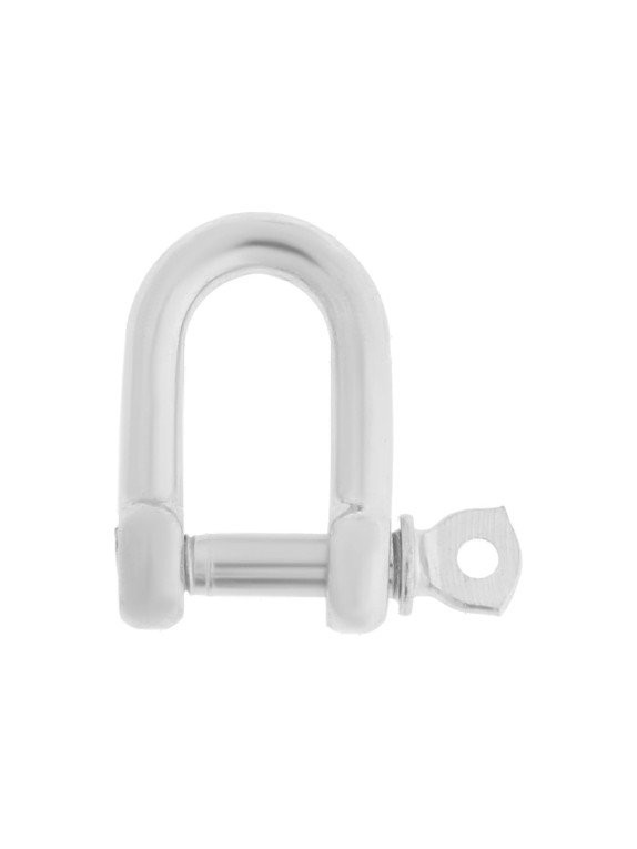 Такелажная скоба ТУНДРА тип прямой, 5 мм, цинк, 100 шт. 9926452