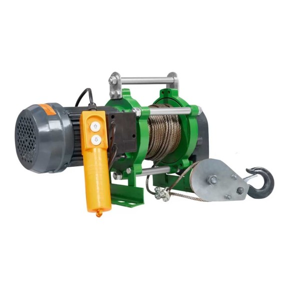 Лебедка электрическая (500/1000кг, 70/35м, U=220v, P1, 50HZ) EURO-LIFT KCD 00019836