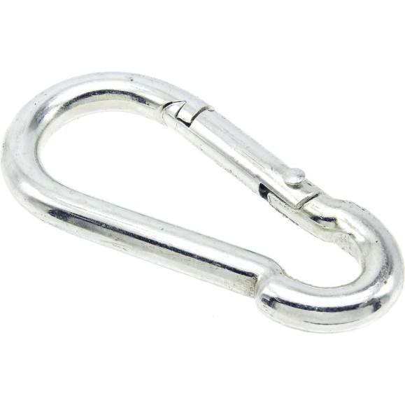 Пожарные карабины BOWT 5 мм, оцинкованные, DIN 5299с, 2 шт. B03408