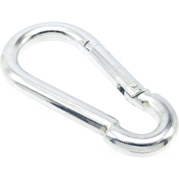Пожарные карабины BOWT 7 мм, оцинкованные, DIN 5299с, 1 шт. B03419