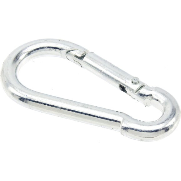 Пожарные карабины BOWT 4 мм, оцинкованные, DIN 5299с, 4 шт. B03403