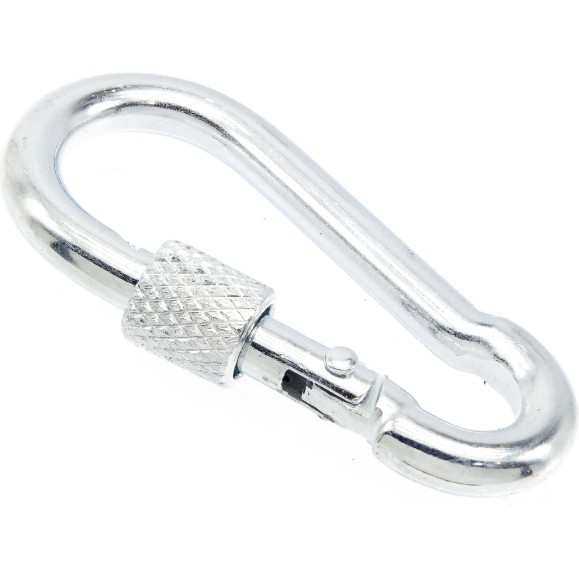 Карабины с муфтой BOWT 5 мм, оцинкованные, DIN 5299d, 6 шт. B03510
