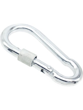 Карабины с муфтой BOWT 9 мм, оцинкованные, DIN 5299d, 4 шт. B03533