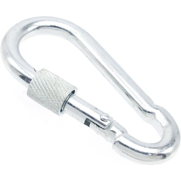 Карабины с муфтой BOWT 7 мм, оцинкованные, DIN 5299d, 2 шт. B03520