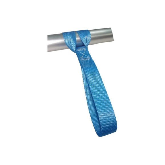 Текстильная крепежная петля UVE 25 мм, 0.5 тн, 0.3 м, синяя FL-25-500-0,3-blue