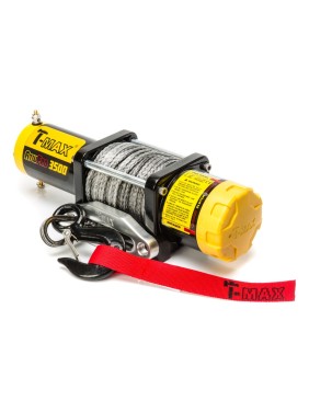 Электрическая лебедка с синтетическим тросом T-Max ATW PRO 3500 W0520
