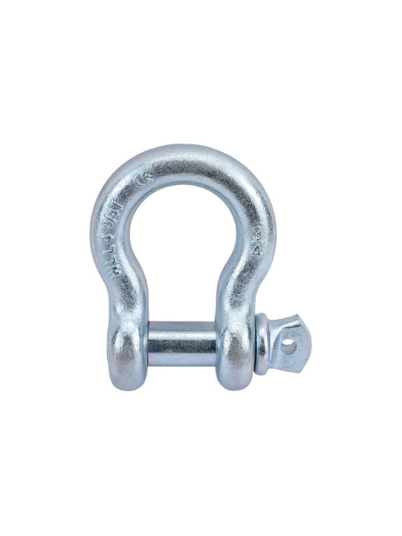 Такелажная скоба ЗУБР омегообразная, 3/4" 19.0 мм, 2 шт, оцинкованная 304525-19