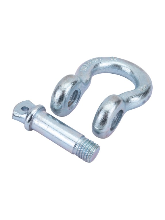 Такелажная скоба ЗУБР омегообразная, 3/4" 19.0 мм, 2 шт, оцинкованная 304525-19