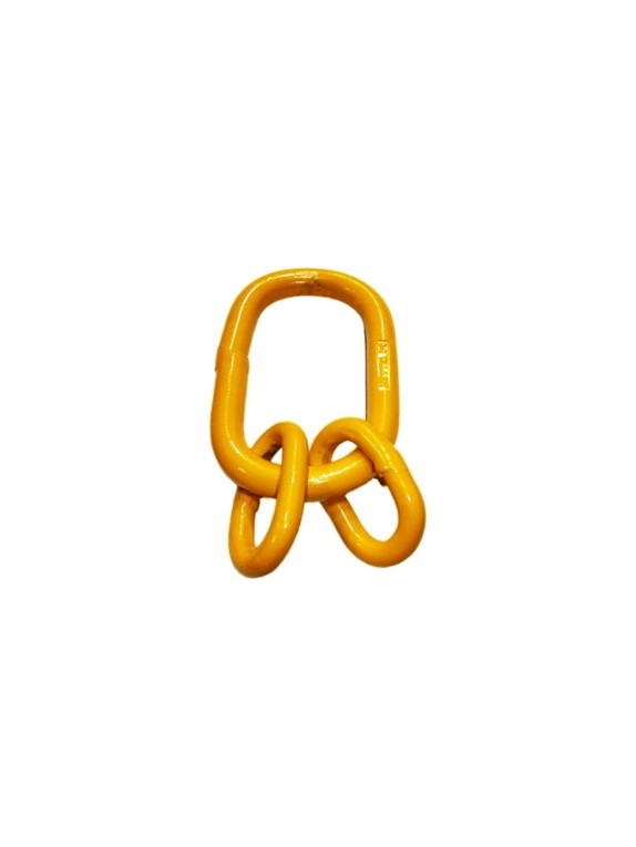 Звено с дополнительными кольцами (овалами) ООО «Грузовые стропы» 17 тонн ЗДК17ГС