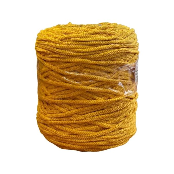 Прорезиненный шнур Эбис 3,5 мм, 200 м, желтый 76423