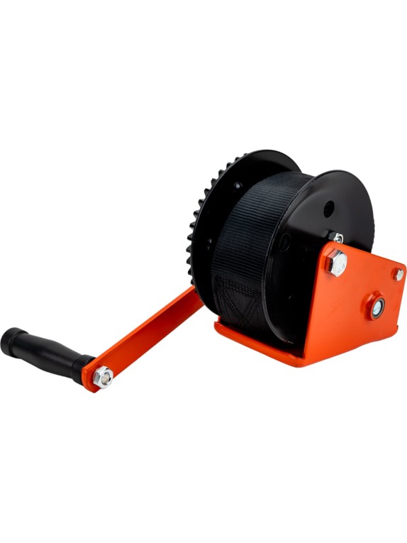 Ручная барабанная лебедка Сибталь модель LRB, 800 кг, лента 10 м 070 0018 0800