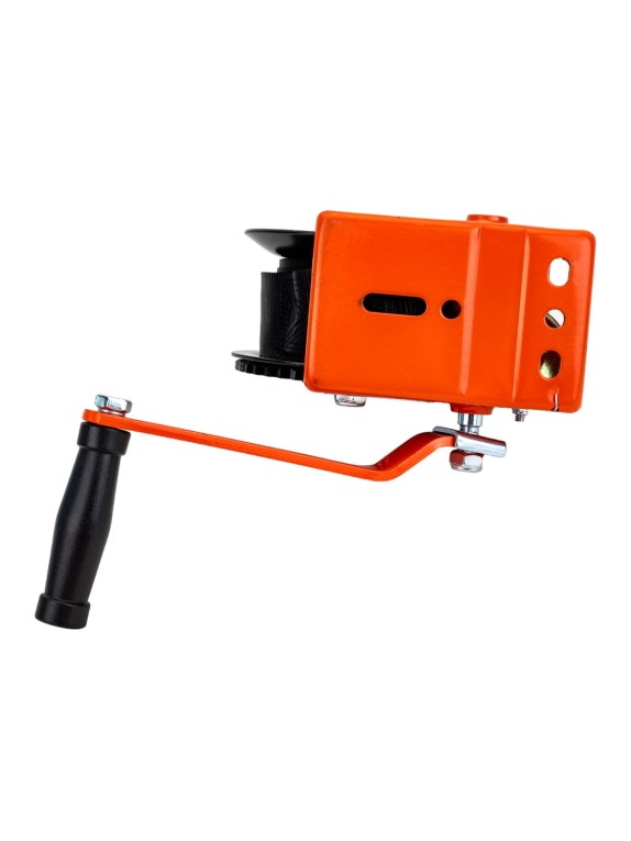 Ручная барабанная лебедка Сибталь модель LRB, 800 кг, лента 10 м 070 0018 0800