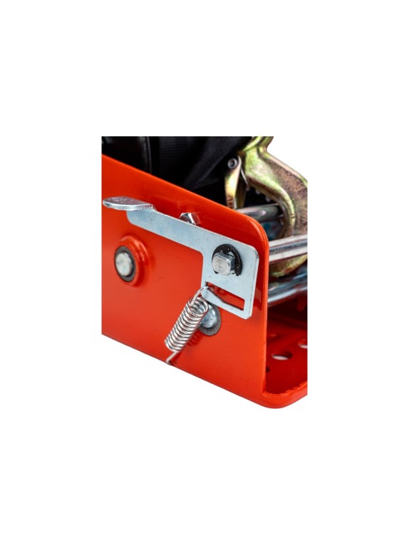 Ручная барабанная лебедка Сибталь модель LRB, 1100 кг, лента 10 м 070 0018 1100