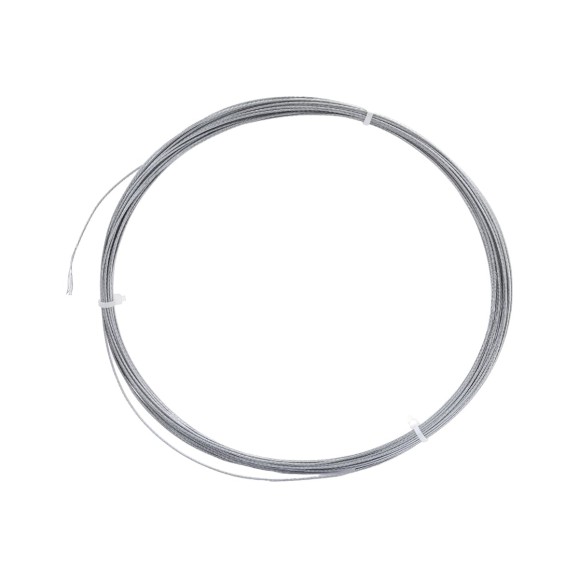 Стальной трос для растяжки DIN 3055, 1 мм, 20 м Tech-Krep 127840