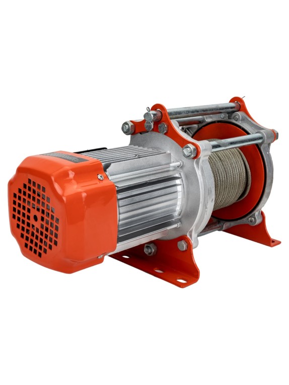 Электрическая лебедка Gigant 500/1000 кг, 220В, 30/15м, Диаметр троса 6мм, GEW-09