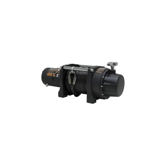 Электрическая лебедка Habert 6000LB, синтетический трос 00-00158880