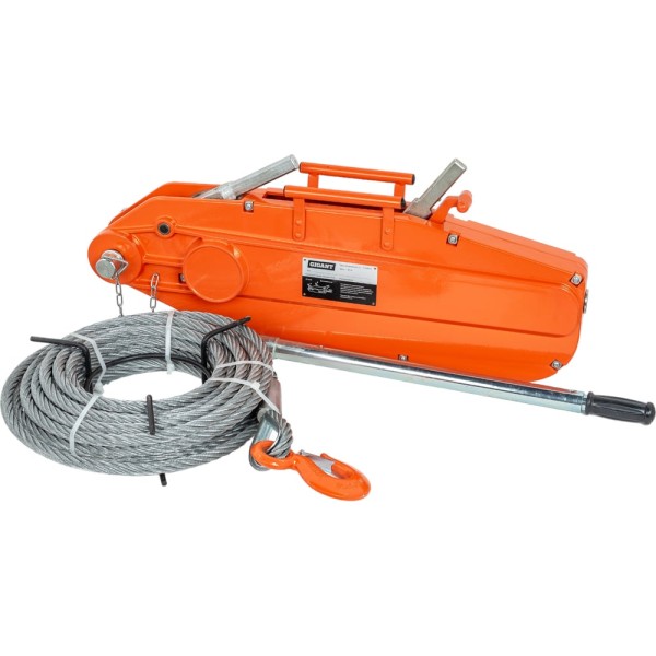 Рычажная тросовая лебедка Gigant 5,4 т, L=20 м GEW-26, Диаметр троса 16мм, МТМ 5400