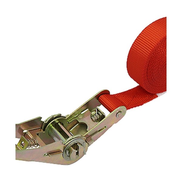 Стяжка для крепления груза AUTOSTANDART с натяжителем и крюками, 38 мм, 8 м, 2000 кг 0905022