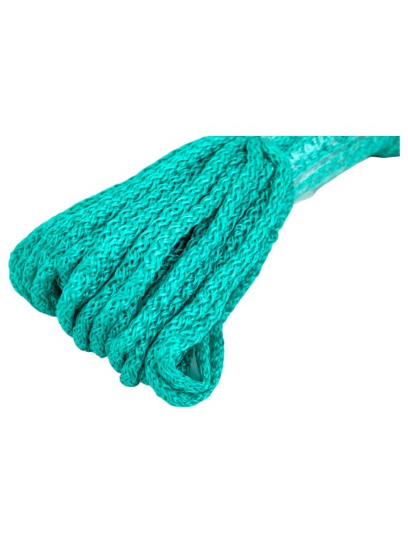 Вязаный шнур Tech-Krep ПП, 4 мм, с сердцевиной, универсальный, цветной, 20 м 139929