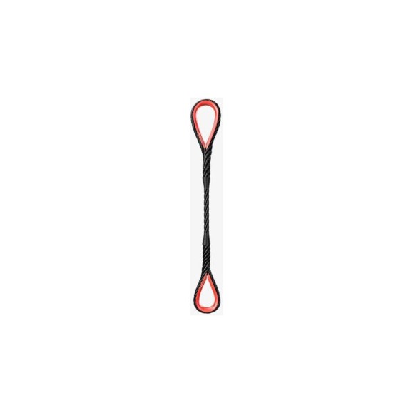 Канатный строп Grosco ВК 1.6 т, 1 м, ветвь канатная, заплетка RSB01601