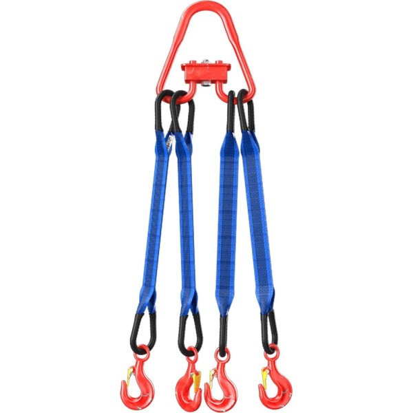 Текстильный четырехветвевой строп Grosco 4СТ 20 т, 2 м TX4X20002