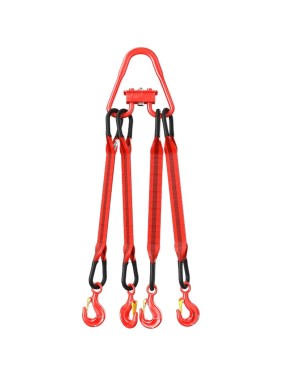 Текстильный четырехветвевой строп Grosco 4СТ 12.5 т, 15 м TX4X12515