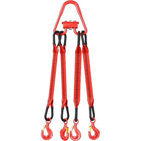 Текстильный четырехветвевой строп Grosco 4СТ 12.5 т, 4 м TX4X12504