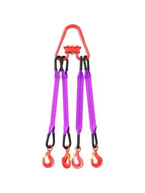 Текстильный четырехветвевой строп Grosco 4СТ 1 т, 5 м TX4X01005