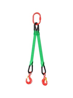 Текстильный двухветвевой строп Grosco 2СТ 25 т, 12 м TX2X25012