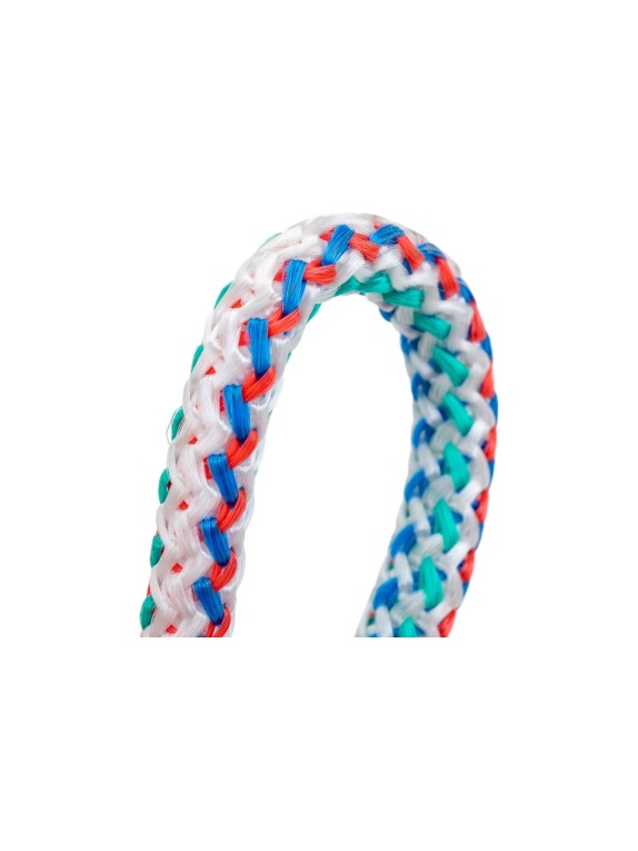 Полипропиленовая веревка (вязаная, 8 мм х 20 м, 300 кгс) КУРС 68385