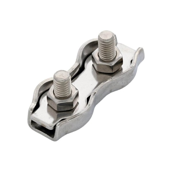 Соединитель троса Доброга двойной, 3 мм, DUPLEX, 1000 шт. ЦБ-0038730