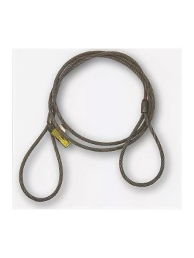 Универсальный канатный петлевой строп СЕВЗАПКАНАТ УСК1 0.32 т, 1 м, втулка 4631159616154