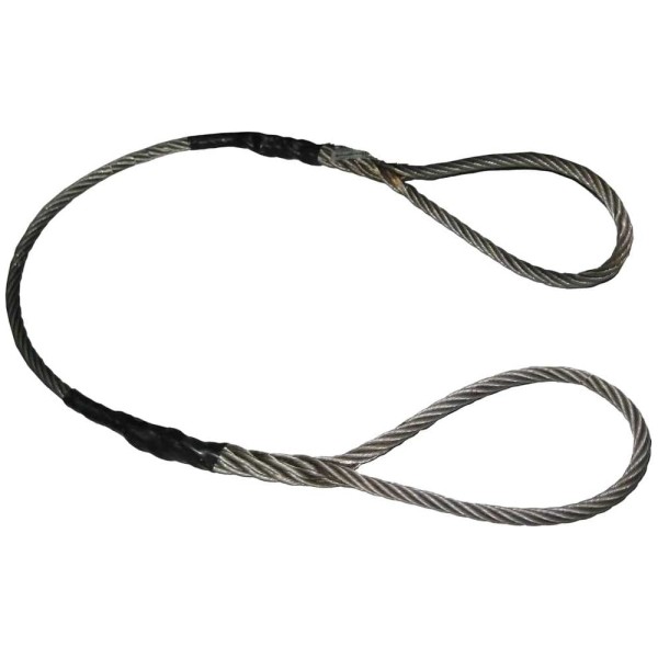 Универсальный канатный петлевой строп СЕВЗАПКАНАТ УСК1 0.63 т, 2.5 м, заплетка 4631159617892