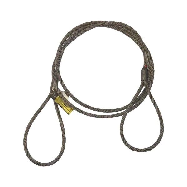 Универсальный канатный петлевой строп СЕВЗАПКАНАТ УСК1 1 т, 6 м, втулка 4631159616611