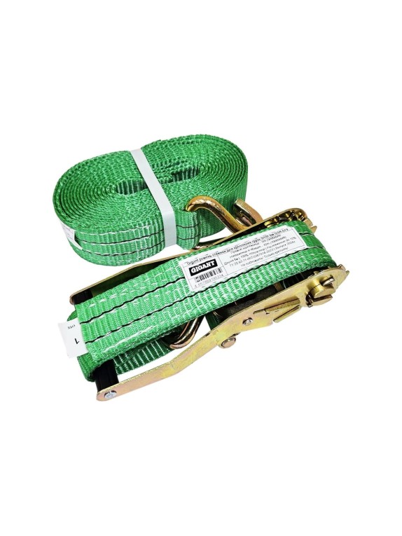 Стяжной ремень для крепления груза Gigant 5/10 т, 6 м GSR-019