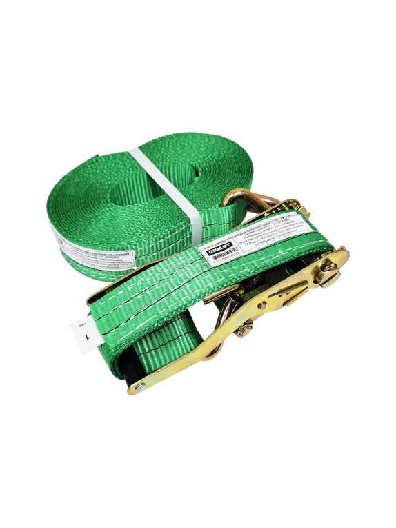 Стяжной ремень для крепления груза Gigant 5/10 т, 10 м GSR-021