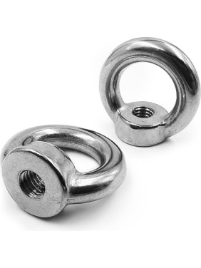 Нержавеющая рым-гайка KREPFIELD М6, ART 582, А2, 1 шт. 582А2РЫМГАЙКАМ6-1