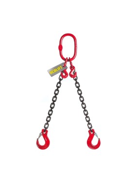 Цепной строп LITELIFT 2СЦ 2,8т 6м с укоротителями двухветвевой цепь 8x24 T8 G80 2sc2800t6h