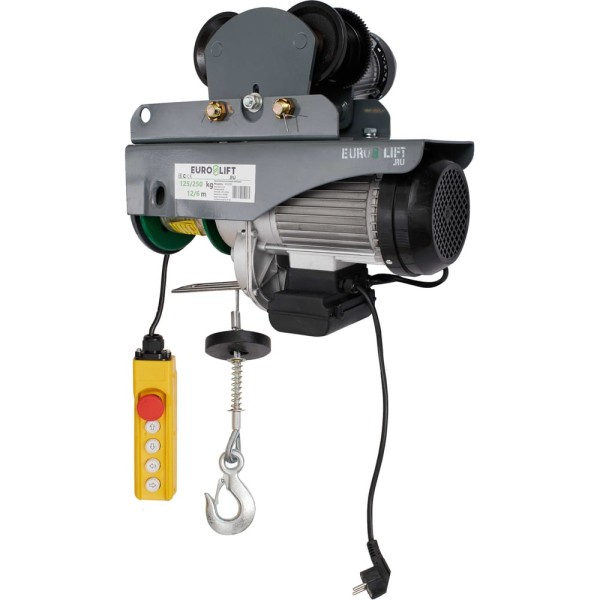 Электрическая передвижная таль EURO-LIFT KX 500 00016929 (18 м/9 м, 250 кг/500 кг, 220 В)