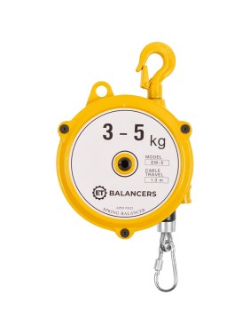 Пружинный балансир ET Balancers грузоподъемность 3-5 кг, ход троса 1.3 м, модель 3-5 100588525