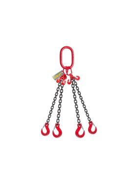 Цепной строп LITELIFT 4СЦ 3,15т 6м с укоротителями четырехветвевой цепь 7x21 T8 G80 4sc3150t6h