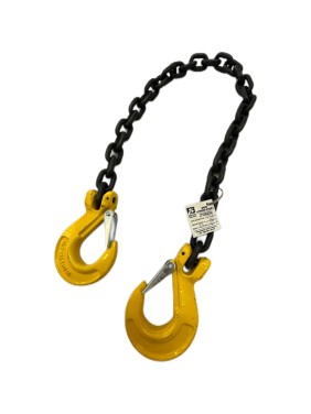 Крепежная цепь Строп-Стор 16 мм, 3000 мм, крюк-крюк, 21.2 т S100206