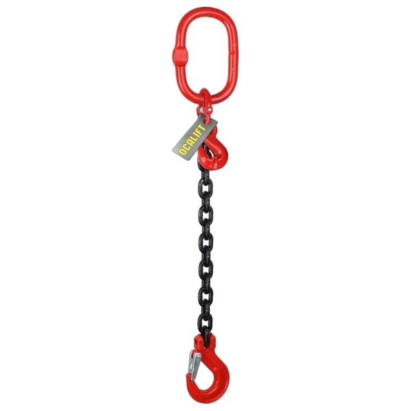 Цепной строп LITELIFT 1СЦ 1,5т 1,5м с укоротителем одноветвевой цепь 7x21 T8 G80 1sc1500t15h