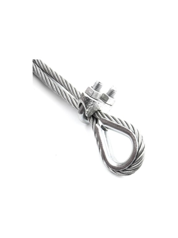 Зажим троса Партнер DIN 741, 5 мм, нерж., 20 шт. ФАС WS M8248-4-5 20