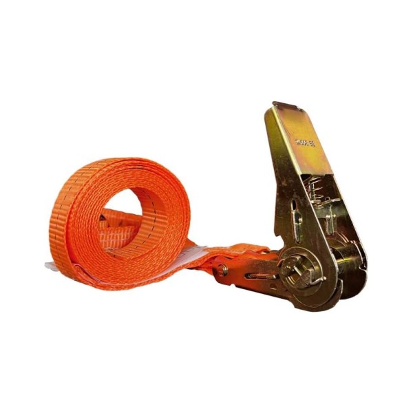 Комплект стяжных ремней GROSCO с крюками для крепления груза с храповым механизмом 3-6 т, 8 м 35 мм, 10 шт RST03008C0