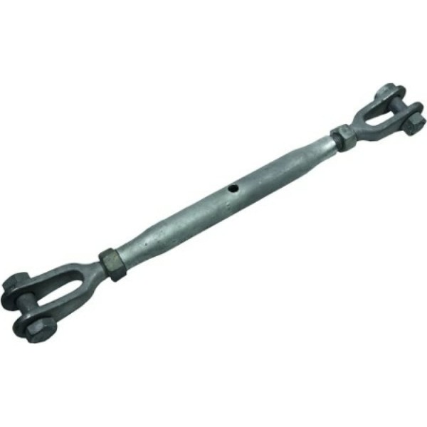 Талреп ЦКИ DIN1478 М20 вилка-вилка, закрытый, 1.5 т, горячий цинк, 1 шт. 11008