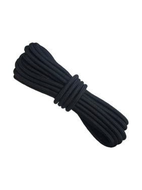 Шнур бытовой СИБШНУР д 6 мм, 50 м черный 20283